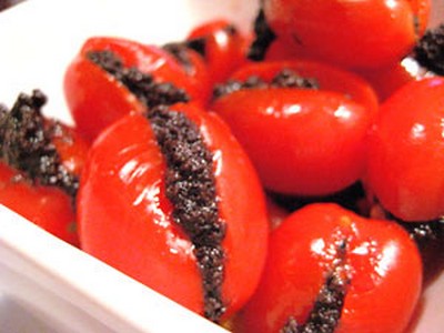 Tomates cerises... en rouge et noir - yannicw6