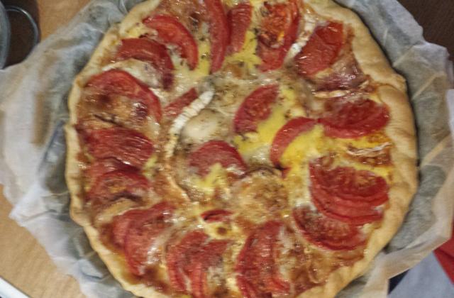 Tarte à la tomate et au chèvre - Photo par manonpPT