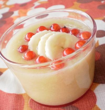 Compote rhubarbe / banane - Photo par miminiN