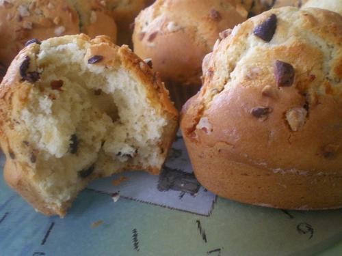 Muffins choco/nougatine - Photo par melho0