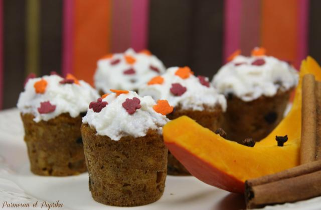 Pumpkin cakes - Parmesan et Paprika
