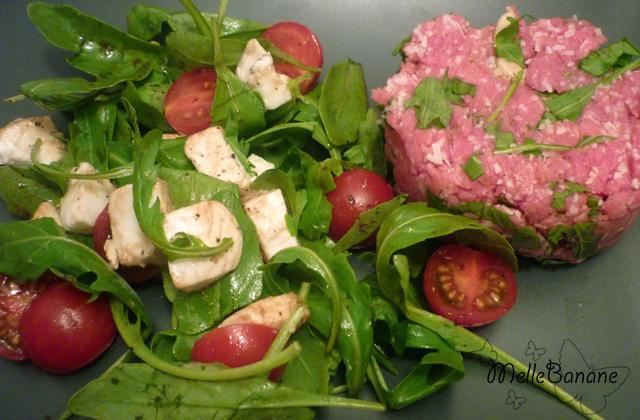 Tartare de bœuf au parmesan - Photo par MelleBanane