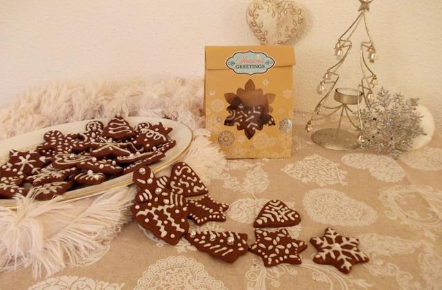 Biscuits de Noël à la cannelle et au chocolat - Photo par chachoualacreme