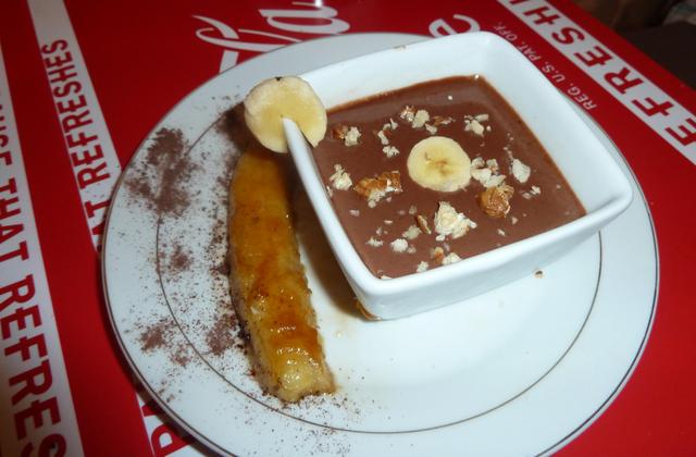 Bananes flambées au Noilly Prat ambré et sa crème au Nutella - Photo par wuls42