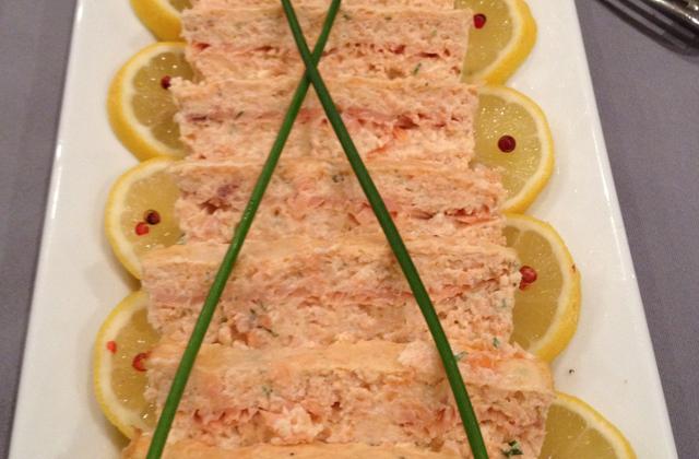 Terrine de saumon - Photo par PHILANDCOCUISINE