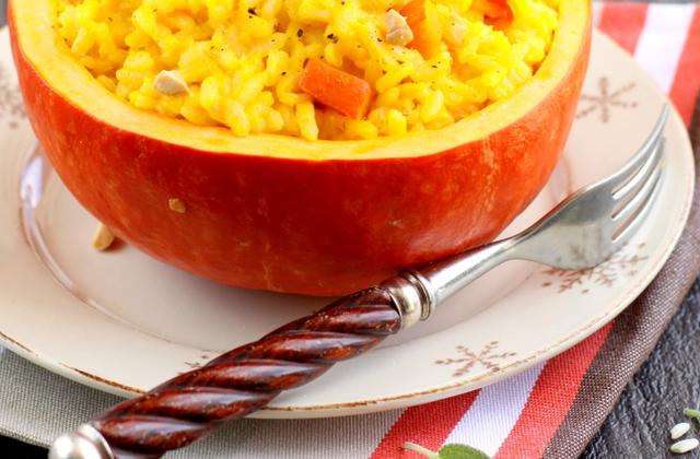 Risotto de potimarron à la sauge - Photo par De vous à moi...
