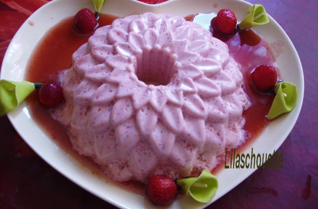 Bavarois aux fraises économique - Photo par mmumu6