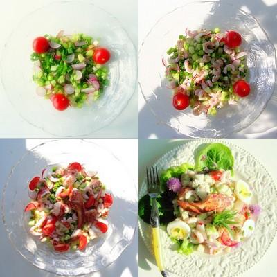 Jardinière de légumes et de fruits de mer - Photo par louisep