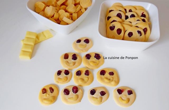 Mendiants au chocolat dulcey - Ponpon