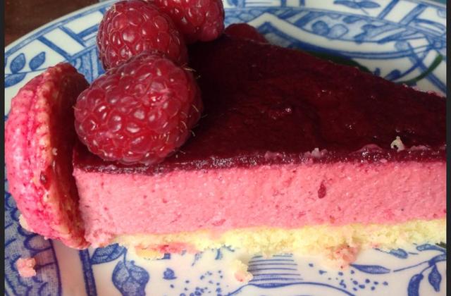 Bavarois framboises et citron - Photo par mazardz