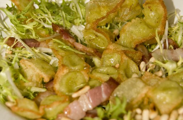 Salade de ravioles du Dauphiné en friture - Photo par malikele