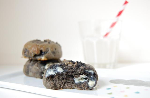 Cookies sésame noir & chocolat blanc (vegan) - Photo par Alexanne