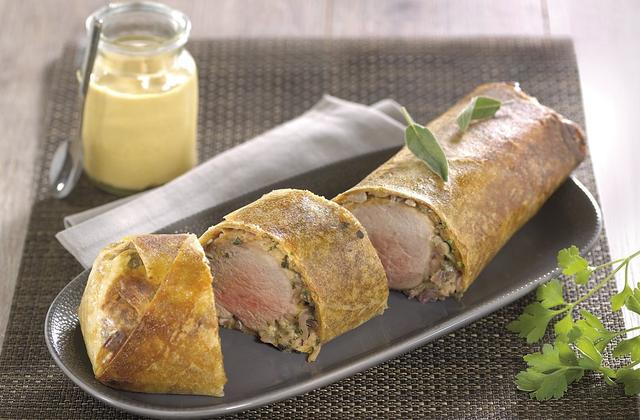 Filet mignon de porc en croûte - Photo par Amora