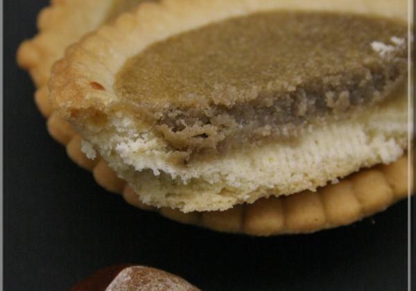 Mini tartelettes à la crème de châtaigne et fève Tonka - Photo par okcebon