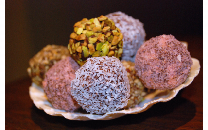 Truffes chocolat aux 4 saveurs - Photo par lisa34