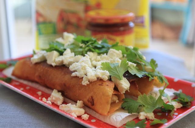 Flautas de poulet - Photo par Old El Paso