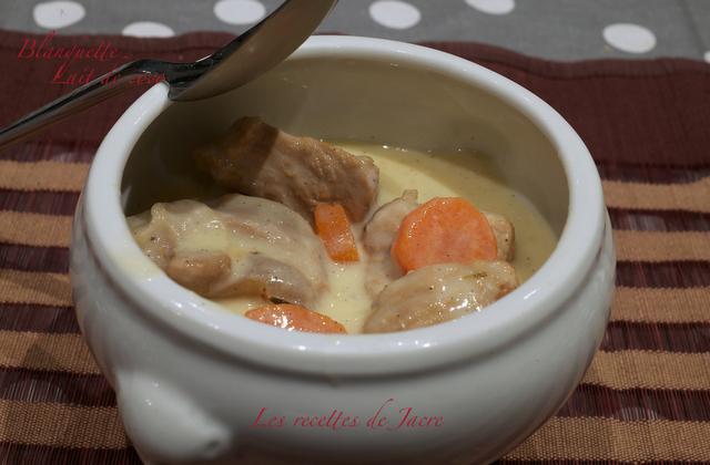 Blanquette de veau au lait de coco - Photo par jacre