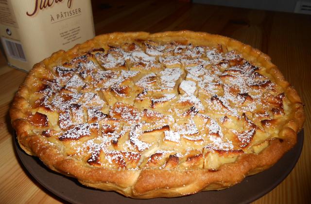 Tarte aux pommes normande économique - Photo par VirginieL