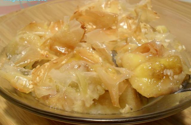 Filo Crumble de Bananes - Photo par Magloo