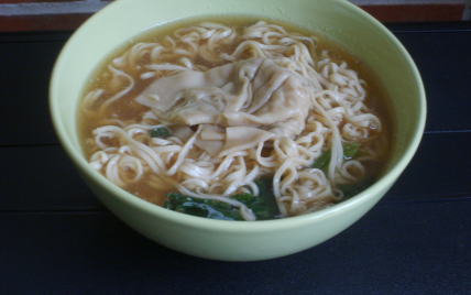 Soupe chinoise aux ravioles - Photo par adelinaK