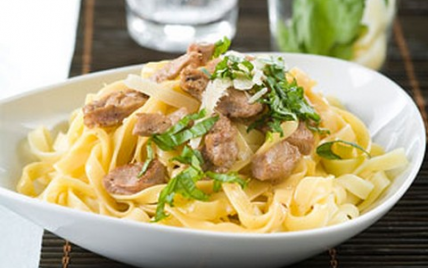 Carbonara d'agneau au parmesan facile - Photo par Agneau Presto