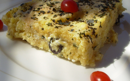 Gratin de polenta à la grecque - Photo par paulinc7