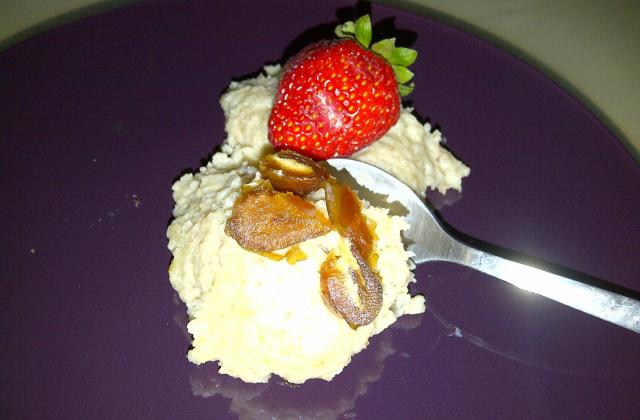 Rice pudding with dates - oumhurayra