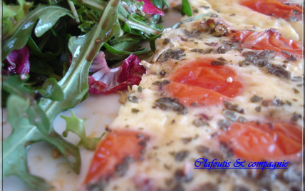 Quiche aux tomates cerises - isabelWmf