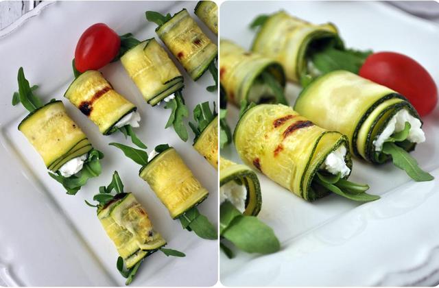 Roulés de courgettes grillées à la ricotta - Photo par Pichàlafraise