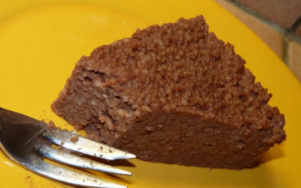 Gâteau de semoule au chocolat - Photo par nathalBv
