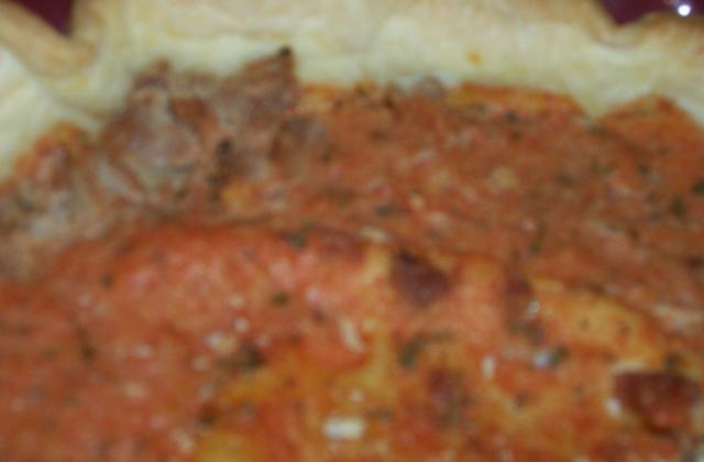 Tarte tomate thon - mamabio