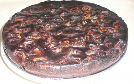 Gâteau chocolat-poire. - mallauT