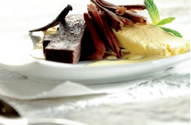 Chocolat moelleux à la crème glacée - Photo par Miele