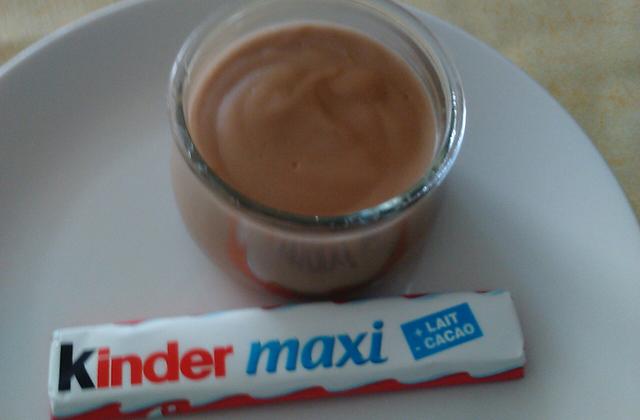 Crème au Kinder - Photo par barthe1