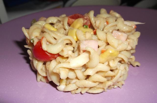 Salade de pâtes au Râpé de la Mer - Photo par Coraya