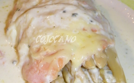 Gratin d'asperges saumon boursin - Photo par cojoca