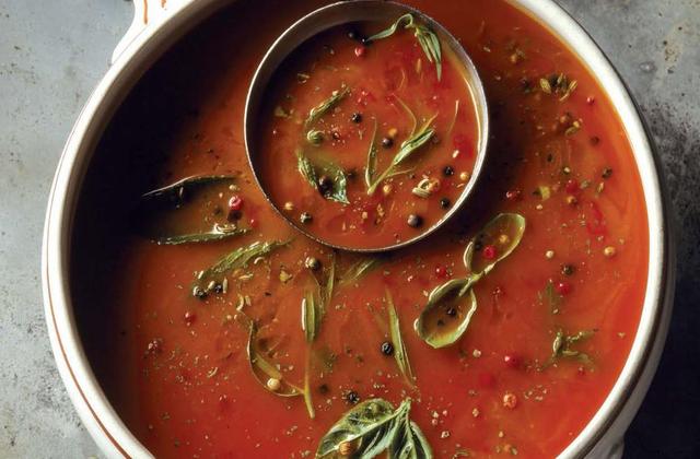 Potage glacé à la tomate - Photo par Cooking Chef