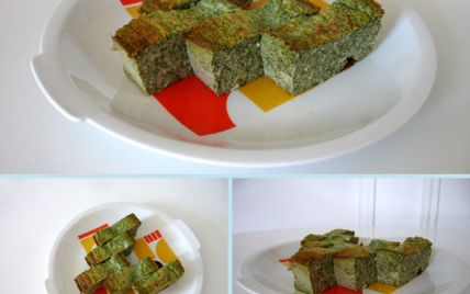 Flan vert de blettes au parmesan - Photo par melissYA