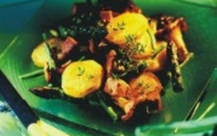 Poêlée de pommes de terre au foie gras - Photo par CNIPT