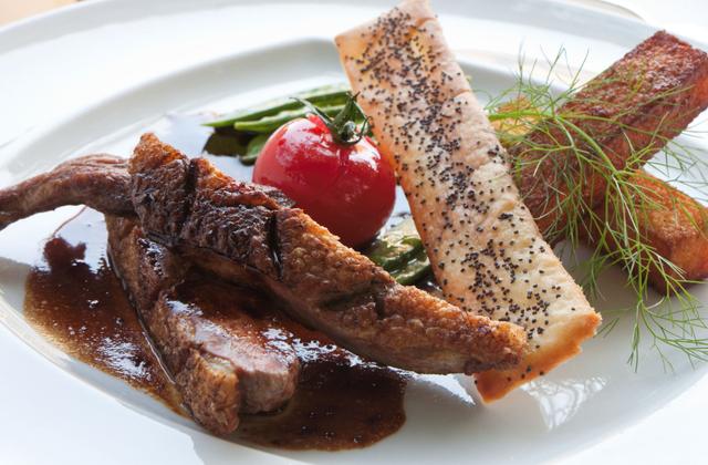 Magret de canard, sauce à l'orange - Photo par guygobert