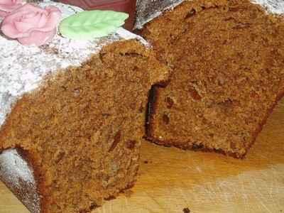 Cake au chocolat-rhum et raisins secs - Photo par newelm