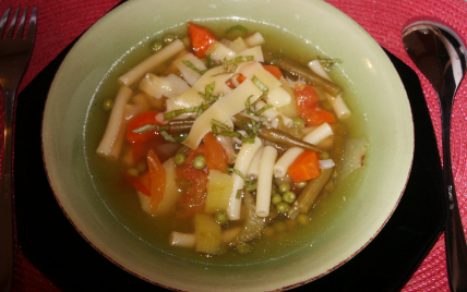 Cuisine italienne : minestrone - Photo par vekasm