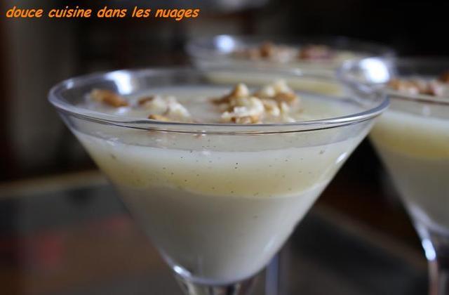 Crème de cantal et coulis de poires - Photo par brigitXg