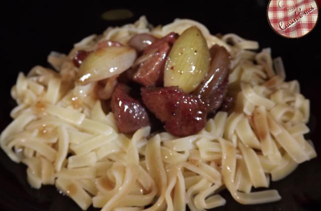 Sauté d'agneau au sirop d'érable - Photo par cuisinemoi
