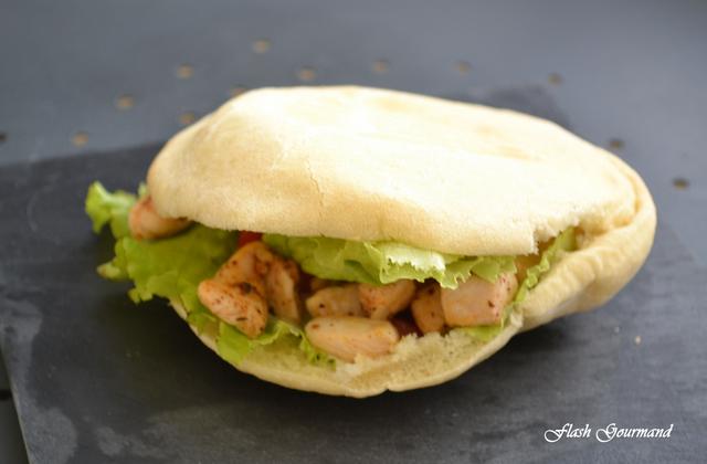 Pain pita - Photo par FlashGourmand