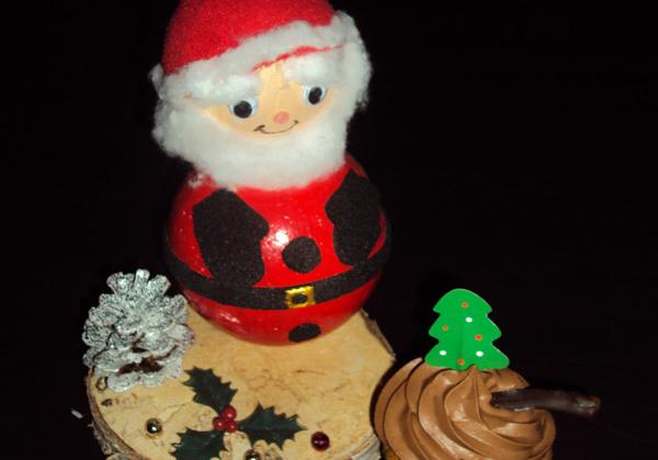 Cupcake saveur de Noël - Photo par mourauI