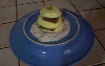 Pomme au chocolat - Photo par babasp