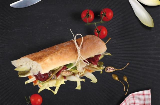 Sandwich d'endives à l'Auvergnate - Photo par Perle du Nord