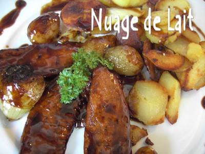 Aiguillette de Canard Sauce Chicorée - Photo par Nuage de Lait