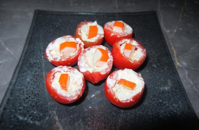 Tomates cerises farcies gourmandes - Photo par Ameloche